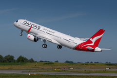 Premier Airbus A321XLR Qantas
