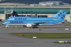 Boeing 777 & Boeing 747 Korean Air, nouvelle livrée à Séoul Incheon