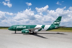 JetBlue présente une livrée des New York Jets