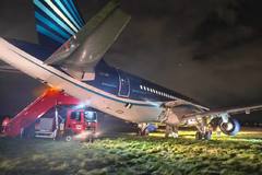 Sortie de piste d’un Airbus A320 d’Azerbaijan Airlines à Saint-Pétersbourg