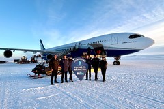 Hi Fly célèbre cinq ans d'opérations en Antarctique