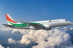 Dubai AirShow 2025 : Air Côte d'Ivoire commande quatre Embraer E175