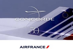 Air France célèbre le 50e anniversaire du premier vol commercial du Concorde