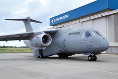 Embraer présente le premier C-390 Millennium de l'armée de l'air de la République de Corée
