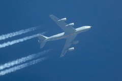 Boeing KC135 / 60-0324 / US Air Force / 36 000 ft au dessus de la France en direction de la méditérranée 