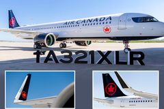 Air Canada reçoit son premier Airbus A321XLR