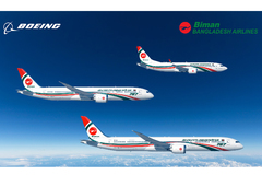 Boeing 737 Max, Boeing 787 Dreamliner Biman Bangladesh Airlines 