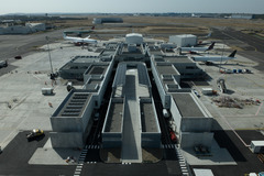 Airbus ouvre un complexe de 35 000 m² sur son site Jean-Luc Lagardère à Toulouse pour regrouper la préparation et la livraison de la famille A320neo.