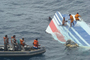 Dérive de l'A330 d'Air France qui s'est abîmé en mer, flottant sur l'Océan Atlantique