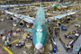 Boeing 747-8 Freighter sur la chaine d'assemblage