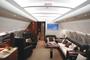 Intérieur d'un Airbus A318 Elite Intérieur d'un Airbus A318 Elite