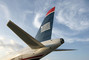 Empennage d'un Airbus A320 de US Airways