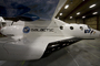 Vue de profil du SpaceShipTwo de Virgin Galactic