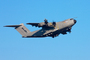 Décollage de l'A400M pour le premier vol