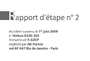 Deuxième rapport d'étape sur l'accident de l'Airbus A330 d'Air France (vol AF447) le 1er juin 2009