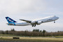 Le premier 747-8 en vol Le premier 747-8 en vol