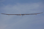 Solar Impulse atterrissant à Genève