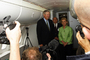 Jim Albaugh dans le Boeing 747-8i au salon du Bourget 2011