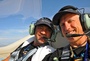 Marc Perdu et Christian Tiriault à bord de leur Dynamic Marc Perdu et Christian Tiriault à bord de leur Dynamic