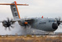 Test d'ingestion d'eau de l'Airbus A400M