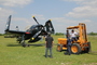 Préparatifs meeting Cerny - La Ferté-Alais 2014