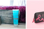 Qatar Airways : Trousse de toilette Octobre rose