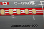 Airbus A220 Air Canada livrée Trans-Canada Air Lines