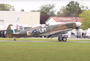 Paris-Villaroche Air Legend : roulage du Spitfire après son démonstration