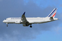 Airbus A220-300 Air France, atterrissage à Paris CDG
