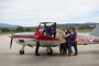 Journée de l'association "des ailes dans les yeux" à l'aéroport du Castellet