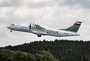 Vol d'un ATR Braathens Regional Airlines avec 100 % de carburant durable Vol d'un ATR Braathens Regional Airlines avec 100 % de carburant durable