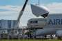 Le Beluga livre un satellite Airbus au Centre spatial Kennedy