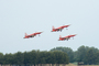 70 ans de la Patrouille de France : Démonstration de la Patrouille Suisse à Salon-de-Provence