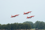 70 ans de la Patrouille de France : Démonstration de la Patrouille Suisse à Salon-de-Provence