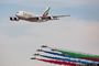 Airbus A380 Emirates & patrouille acrobatique Emirats Arabes Unis