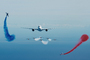 Un ballet aérien exceptionnel pour célébrer les 90 ans d’Air France et les 70 ans de la Patrouille de France