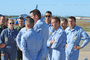 Equipe de la "Patrouille de France" lors des JPO de la Base Aérienne 125 d'Istres