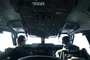 Dans le cockpit durant le vol en Airbus A400M de l'Armée de l'Air et de l'Espace