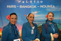 Vol inaugural Aircalin entre Nouméa - Paris CDG / hôtesses