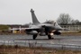 Rafale au roulage à la BA 118 de Mont-de-Marsan / exercice Orion 2026