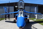Alpha Jet aux couleurs de la Patrouille de France à l'aérodrome de Cerny - La Ferté-Alais