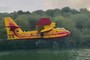 Décollage Canadair CL415 depuis La Seine
