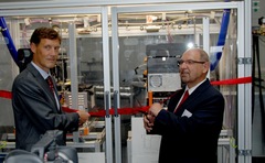 Dévoilement du système de piles à combustible multi-fonction d'Intelligent Energy pour Airbus, à Hambourg