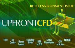 Blue Ridge Numerics Issues 26-Page eZine Focused on Upfront CFD for the Built Environment