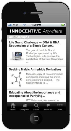 InnoCentive Honors 2010 Top Solvers, Introduces Groundbreaking Challenge Referral Program and Announces “InnoCentive Anywhere” Mobile Challenge Delivery System InnoCentive Honors 2010 Top Solvers, Introduces Groundbreaking Challenge Referral Program and Announces “InnoCentive Anywhere” Mobile Challenge Delivery System